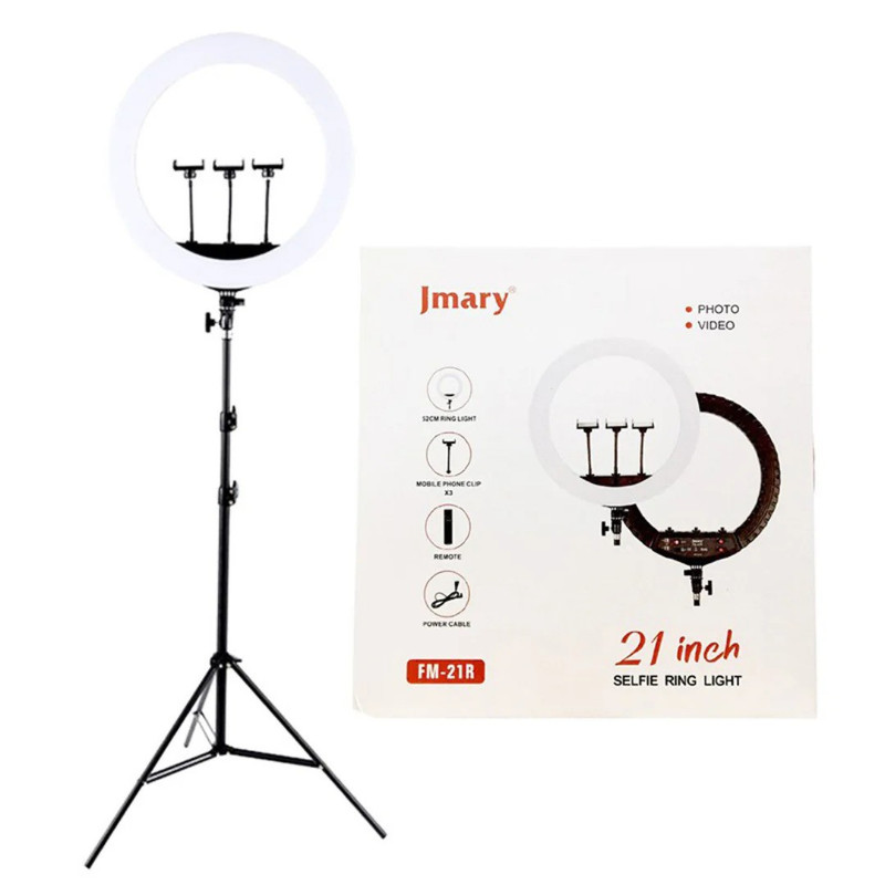 Jmary FM-21R 21-Inch Large Size Ring Light