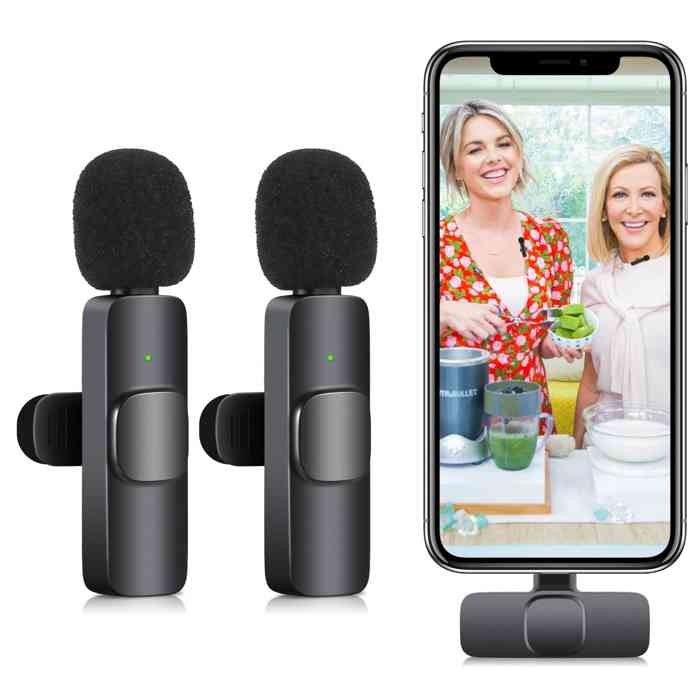 K9 Wireless Microphone For Type C and Iphone converter