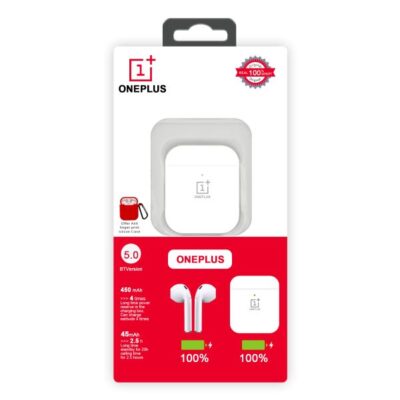 Oneplus AirBuds TWS BT Version 5.0 450mAh long lasting Battery – Bluetooth Headphone