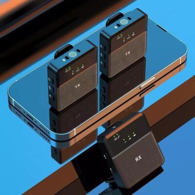 SX9 Mini Wireless Dual Microphone For Type C & 3.5 Interface