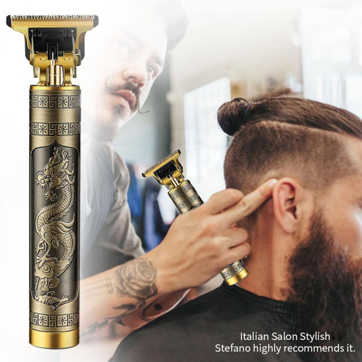 Vintage T9 Hair Cutting Machine Hair Trimmer Recharge Professional Cordless Hair Trimmer