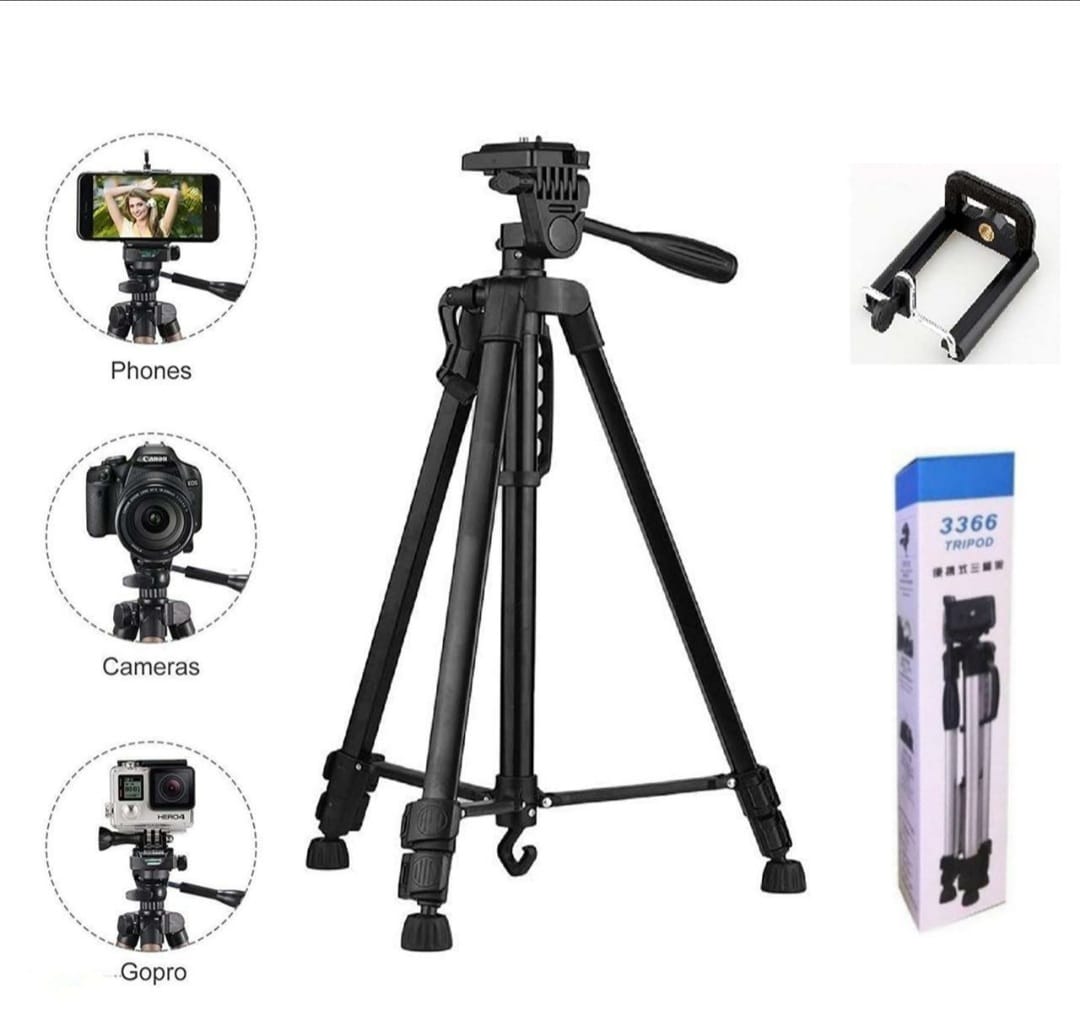 💥💥 𝙏𝙧𝙞𝙥𝙤𝙙 3366 4.6 Fit 💥💥 ➡For Camera Stand With Phone Holder.