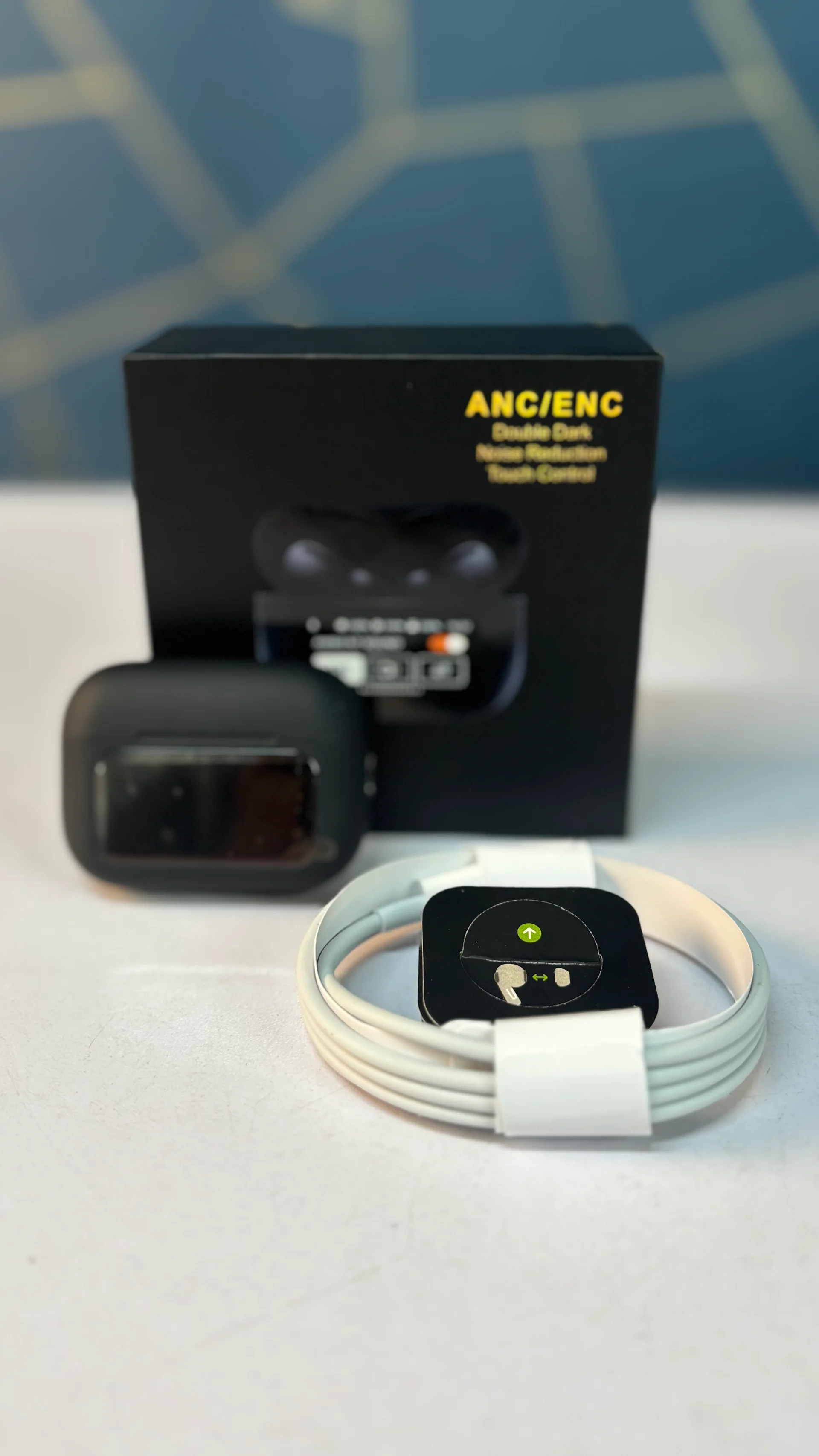 AirPods A9 Pro – Touch Screen Digital Display TWS Earbuds