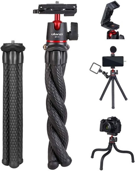 Ulanzi MT11 Octopus Tripod For DSLR Camera & Smartphones